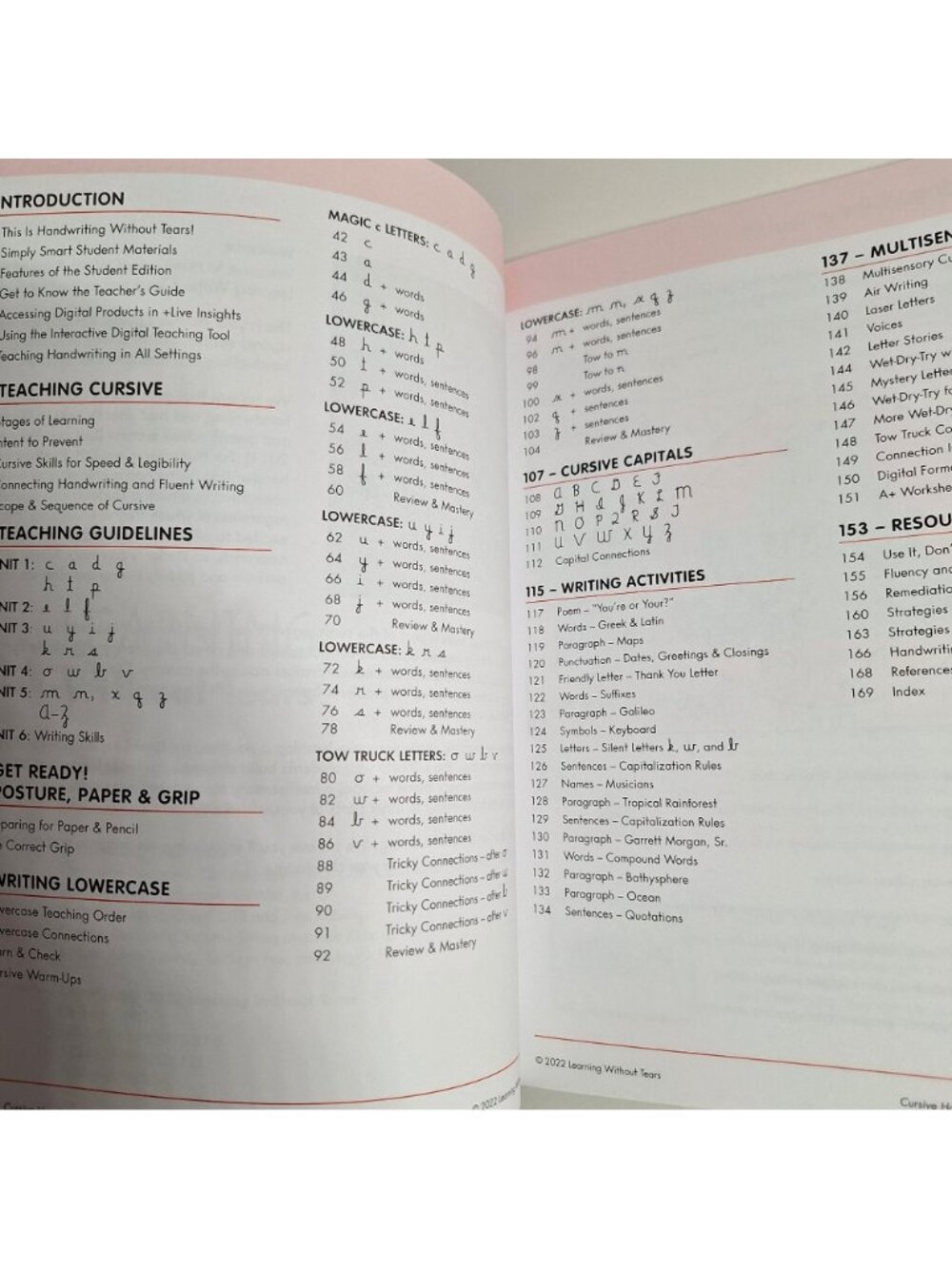 3rd Grade D Handwriting Without Tears Writing Journal Teachers Guide Cursive Lot - Picture 4 of 6